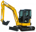 Гусеничный мини-экскаватор Komatsu PC35MR-3 #1