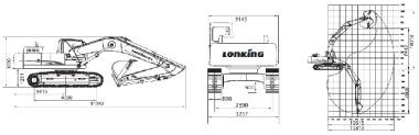 Экскаватор Lonking CDM 6240 #2